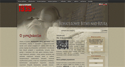 Desktop Screenshot of bohaterowie1939.pl