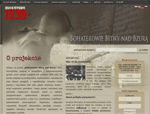 Tablet Screenshot of bohaterowie1939.pl